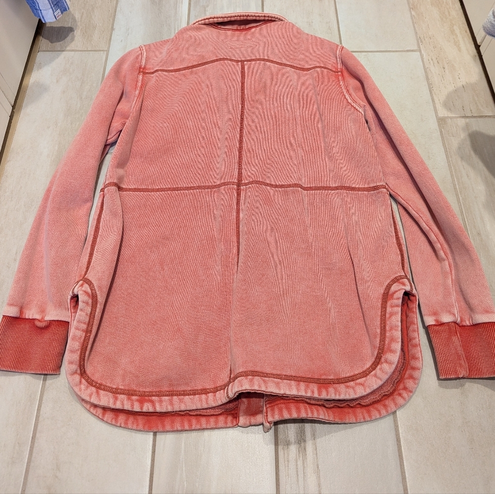 Anthropologie Pilcro Shacket Sweater Jacket Fleece Xs S - Picture 5 of 5